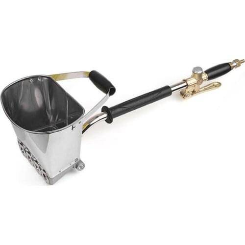 4L Cement Mortar Spray Gun Mortar and Cement Spray Tool 60cm Pneumatic Real stone Paint Sprayer Gun Automatic Construction Tool