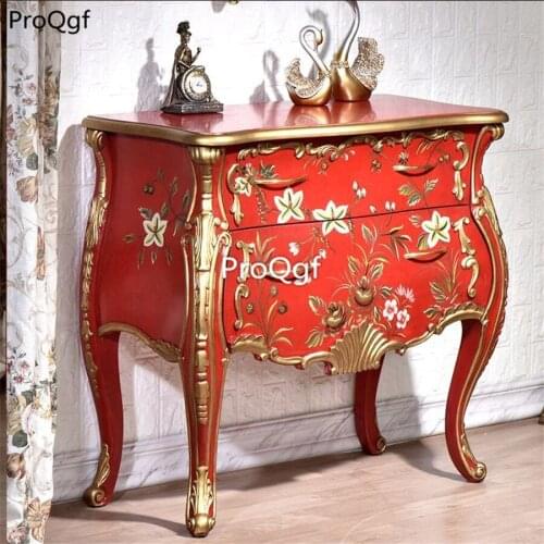 Prodgf 1Pcs A Set Sea Pretty Ancient Red Corner Ins Living Room Console Cabinet