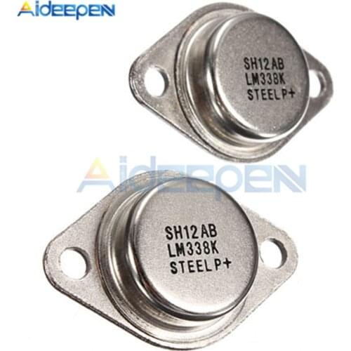 2Pcs LM338K LM338 Adjustable Voltage Regulator 5A 1.2V To 32V