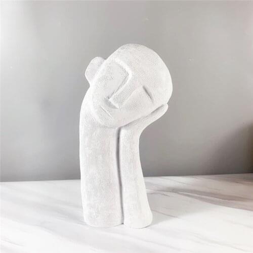 Modern Human European Creative Abstract Character Figurine Livingroom Home Furnishing Decoration Crafts Wedding Gifts