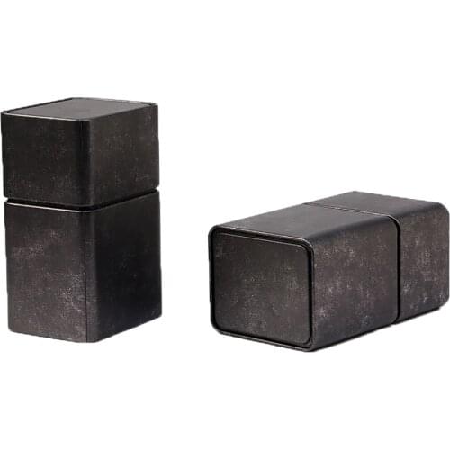 Xin Jia Yi Packaging Plastic Lid Food Grade Square Tea Tin Can Tea Container