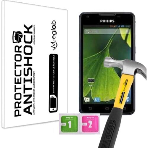 Protector de Pantalla Anti-Shock Anti-Golpe Anti-arañazos Compatible con Philips Xenium W6618