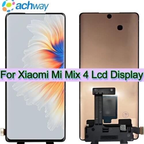 High Quality For Xiaomi Mi Mix 4 LCD Display Screen + Touch Screen Digitizer Assembly Replacement 6.67" For Xiaomi Mix 4 Display