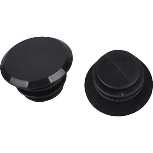 2pcs Bicycle Handlebar Plugs Bike Grip Handle Bar End Cap Plastic Mountain Bike Grip Covers for Bicycle Handlebar Accessories