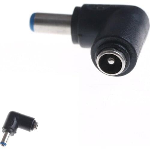 5.5*2.1 Mm Male Jack To 5.5*2.5 Mm Female Plug Right Angle Dc Power Connector Adapter Laptop 90 Degree 1PCS