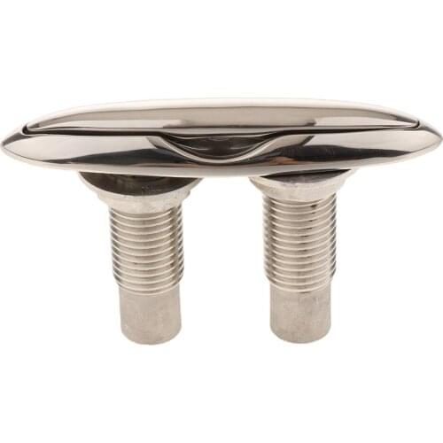 5inch 316 Stainless Steel Pop-up/ Pull-up Flush Mount Lift Cleat for Boat , Marine , Yacht Hardware
