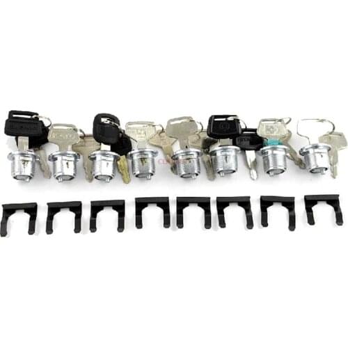 Excavator Side door lock Lock Lock cylinder Cylinder point for HITACHI SUMITOMO KOBELCO HYUNDAI KOMATSU DAEWOO KATO