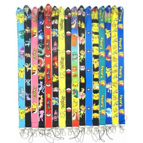 Cool and fashionable cartoon key chain hanging rope, big neckline certificate clip USB Badge ID hanging rope