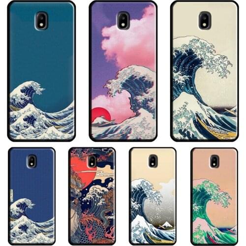 Japanese Great Wave of Kanagawa Case For Samsung Galaxy J5 J1 J3 J7 A3 A5 2016 2017 J4 J6 J8 A8 A6 Plus A7 A9 2018 Cover