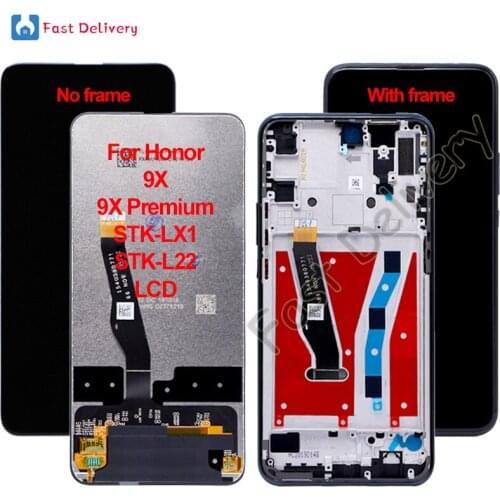 For Honor 9X 9X Premium LCD Display Touch Screen Digitizer Assembly For Honor STK-LX1 STK-L22 lcd Replacement Accessory Parts