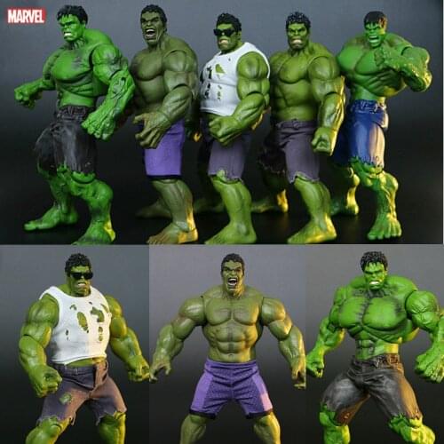20cm SHF Figma Marvel The Avengers 2 Iron Man 271# Figma Hulk Action Figure Joint Movable Figurine Modle Doll Toys for Youth