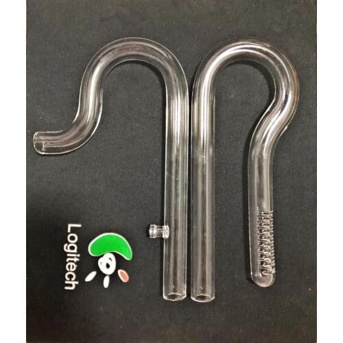 Quality Clear Glass 13mm Mini Size Violet Inflow Outflow For Aquarium Filter Pipes And Water Pump jet power outflow fish plant