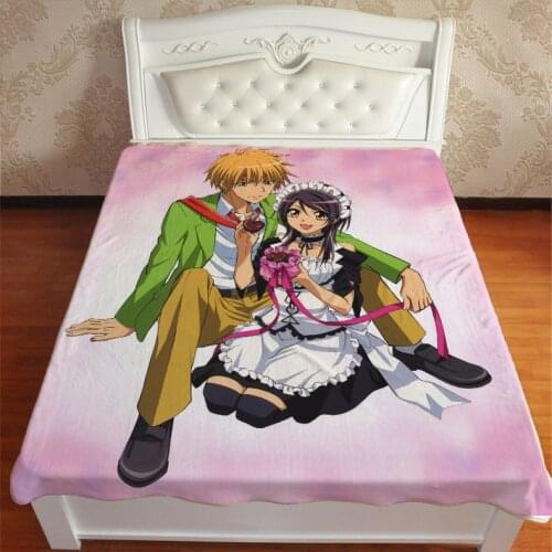 Kaichou Wa Maid-sama Throw Blanket Blankets For Beds Anime Manga
