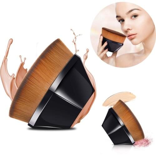 Foundation Multifunctional Makeup Brush Blush Face Flat Liquid Blending Cream Seamless Loose Powder Brushes Set Cosmetics Tools