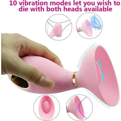 New Powerful Rechargeable Clit Sucker Clitoris Stimulation Vibrator and Oral Sex Simulator Massager Sex Toys for Couples ST679