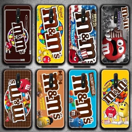 M&Ms Chocolate Box Phone Case For Oppo A5 A9 2020 Reno2 z Renoace 3pro A73S A71 F11