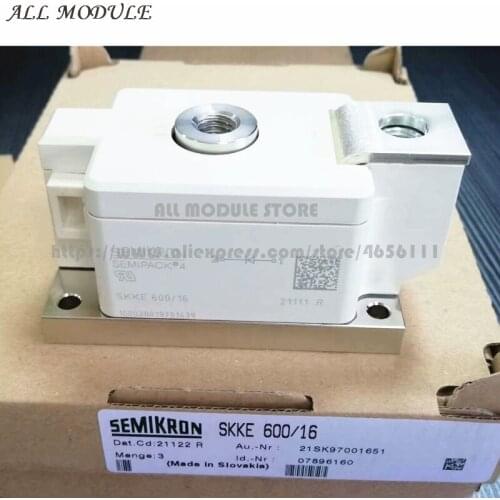 SKKE600/12 SKKE600/14 SKKE600/16 SKKE600/18 SKKE400/12 SKKE400/14 SKKE400/16 SKKE380/12 SKKE380/16 ORIGINAL THYRISTOR MODULE