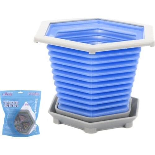 Folding Portable Flower Pots And Potted Soil Integrated Planting Handmade