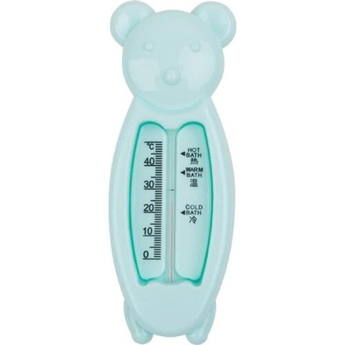 M4YC Acurate Temperature Teller Bath Thermometer Childern KidsBaby Water Thermometers Toy Smart Bear Shape Baby Bathing Toys