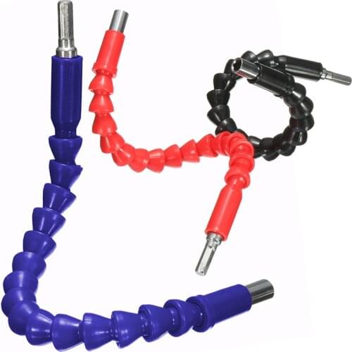 30cm Universal Flexible Drill Bit Shaft Flex Screwdriver Extension Holder Link