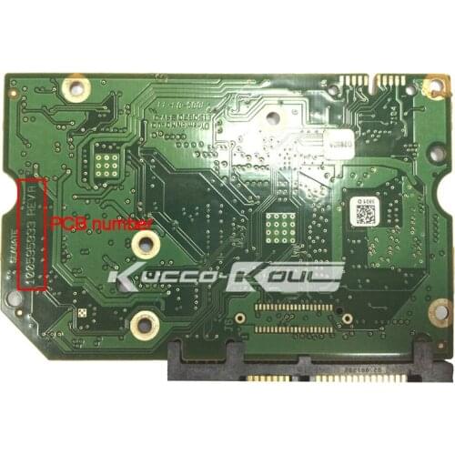 Hard drive parts PCB logic board printed circuit board 100595933 for Seagate 3.5 SATA hdd data recovery hard drive repair