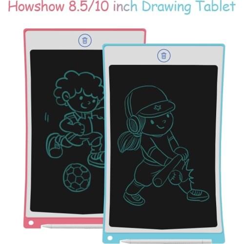 LCD Drawing Tablet Howshow 8.5 10 inch Digital Writing Graphic Handwriting Pad Electronic Board Stylus mesa digitalizadora
