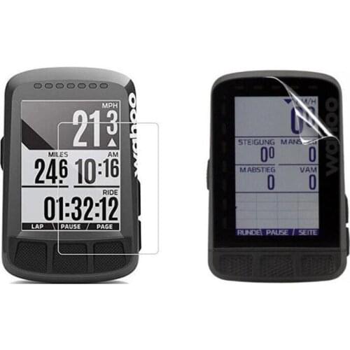 3pcs Clear Protective Film Guard For Wahoo Elemnt Bolt Roam Mini GPS Bike Cycling Computer Bycicle Sport Screen Protector Cover