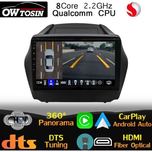 10.1" IPS Qualcomm 8Core For Hyundai Tucson 2 LM IX35 2009-2015 Car Multimedia Player GPS Radio CarPlay DTS 4G LTE Optical HDMI