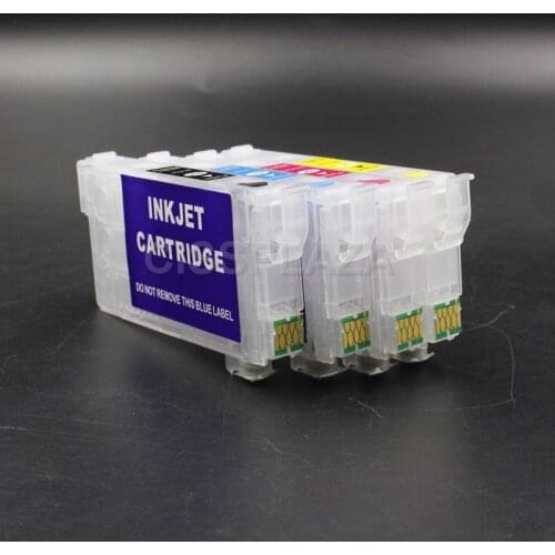 CISSPLAZA 1set Europe T35XL T3591 Refill Ink Cartridge with ARC Chip compatible for Epson WF4720 WF4730 WF4740 WF4734 printer
