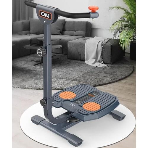 Lightweight aviation alloy waist twister household thin whole body fitness equipment portable folding rotary table stretcher