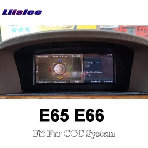 Liislee For BMW 7 E65 E66 2002~2009 CCC - EVO ID6 Style Car Multimedia GPS Audio Media Radio Stereo Navigation Player NAVI