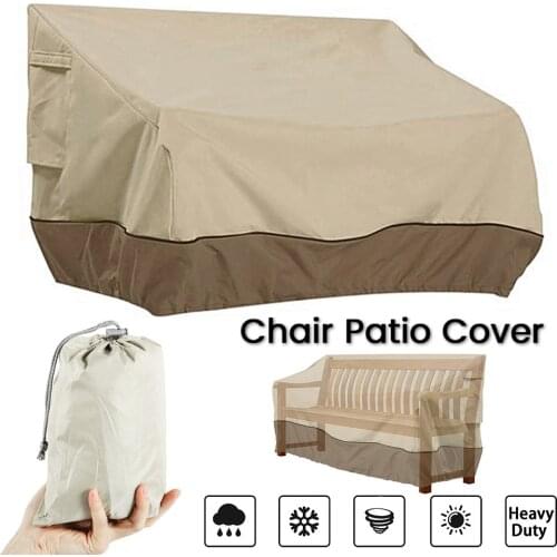 Patio Furniture Cover Outdoor Waterproof Case Dust-proof Furniture Chair Sofa Covers Garden UV Sun Protective Chair Patio Cover
