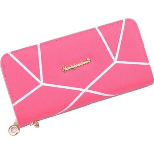 Fashion High Quality Women Wallets Big Capacity Clutch Purses Zipper Long Money Cases Card Holders Phone Position Coin Pockets