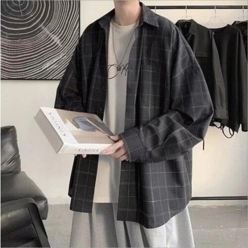 2021 Summer Shirt Mens Short Sleeve Retro Hong Kong Port Hong Kong Wind Brand Wind 32