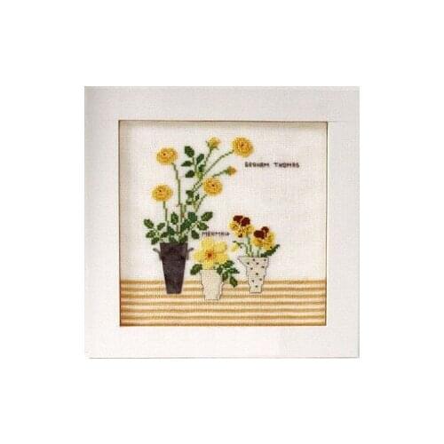 ZZ435 DIY Craft Stich Cross Stitch Package Cotton Fabric Needlework Embroidery Crafts Counted Cross-Stitching Kit