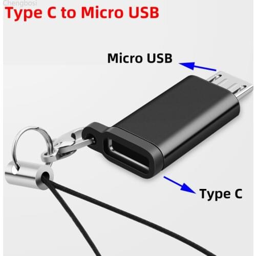 Type C Female To Micro USB Male Android Phone USB Cable Adapter Charger Charging Sycn Otg Converter for Samsung Xiaomi 9 Mi6 Mi5