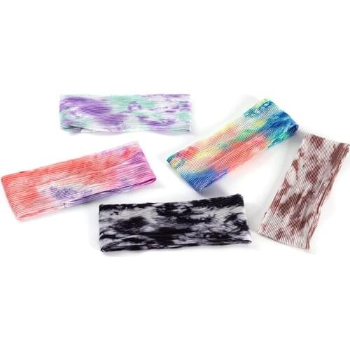 Womens Boho Multicolor Sweet Girls Headband Color Mixing Twist Hairband Hair Accessories Twisted Knotted Summer Headwrap