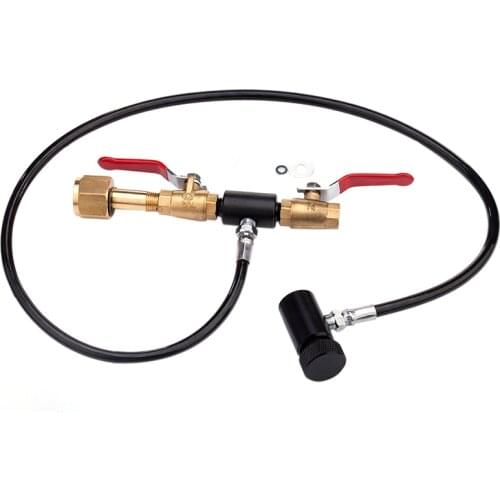 Paintball Accessories CO2 Tank Bottle Fill Refill Station Kobalt Deluxe Dual Valve US CGA-320 or US CGA-320 or W21.8-14