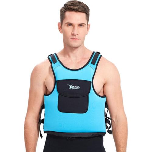 Neoprene Life Jackets for Adult Survival Vest Automatic Inflatable High Buoyancy Devices Kayaking Boating Water-Skiing Drifting