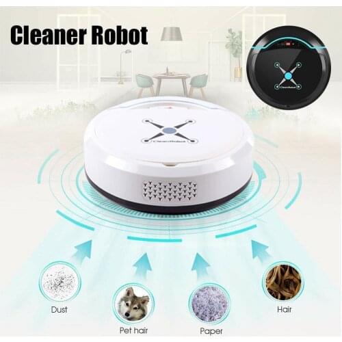 Automatic Cleaner Robot Self Navigated Smart Robot Vacuum Rechargeable Floor Cleaner Auto Clean Applicable Home Cleaning Tools