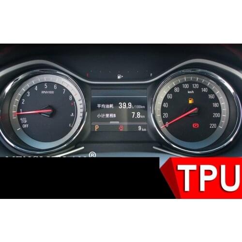 Lcd Tpu Car Dashboard Screen Protective Film for Chevrolet Trax Tracker Opel Mokka 2019 2020 2021 Accessories Auto Sticker