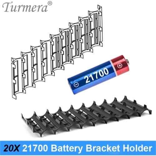 10Piece 21700 Lithium Battery Holder Bracket 21700 Spacer Assembly Group Module DIY Brackets Case for E-bike Battery Use Turmera