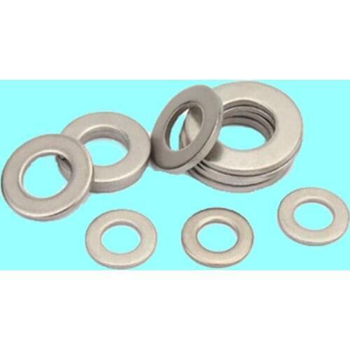 3pcs M18 M20 inner diameter flat Washers gasket titanium Smooth surface Corrosion resistant