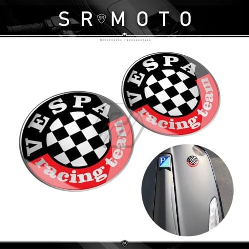 3D Motorcycle Scooter Sticker Case for Piaggio Vespa Racing Team GTS GTV Sprint PX 50 125 150 200 300 Decals