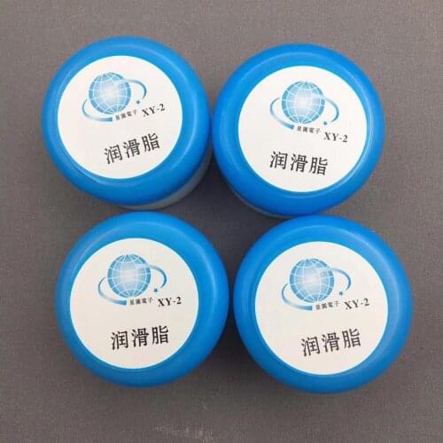 4PCS Block slider Lubricating synthetic grease gear oil for crystaljet human myjet xuli aifa mimaki digital printer plotter 55g