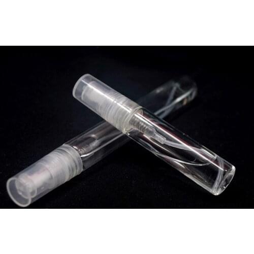 5ml 50 pcs mini perfume bottle / clear glass spray bottle / cosmetic bottles container