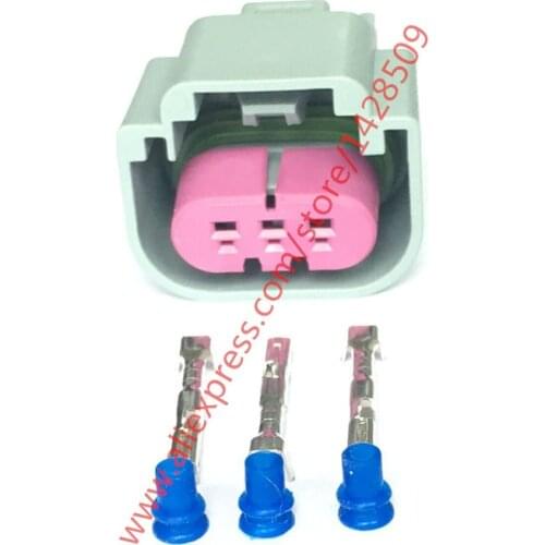 5 Sets 3 Pin Auto Flex Fuel Sensor Oil Level Sensor Plug GT 150 Automotive Connector For BMW