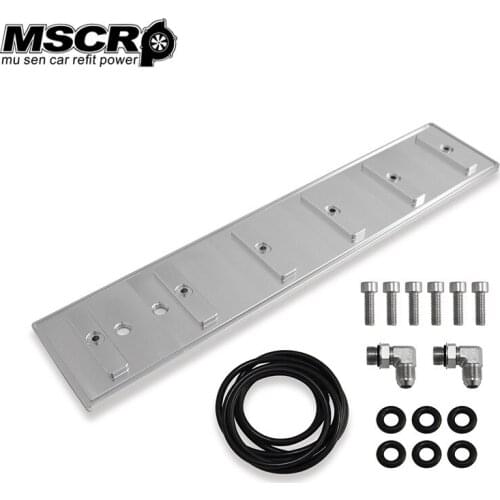 Billet Aluminum Tappet Cover Kit Replacement for 1989-2002 Cummins Diesel 5.9L 12v 24v Dual Port Ram VE44 P7100 Pumps-YX02748