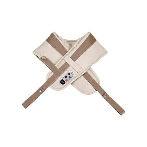 Free Shipping Body massager shoulder massage device cape slim massage belt back neck shape belt gift 39 kinds mode