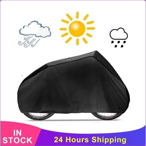 Waterproof Bicycle Cover Anti UV Dust Bike Rain Cover Storage Bag Sunshine Protective Outdoor Riding Accessories